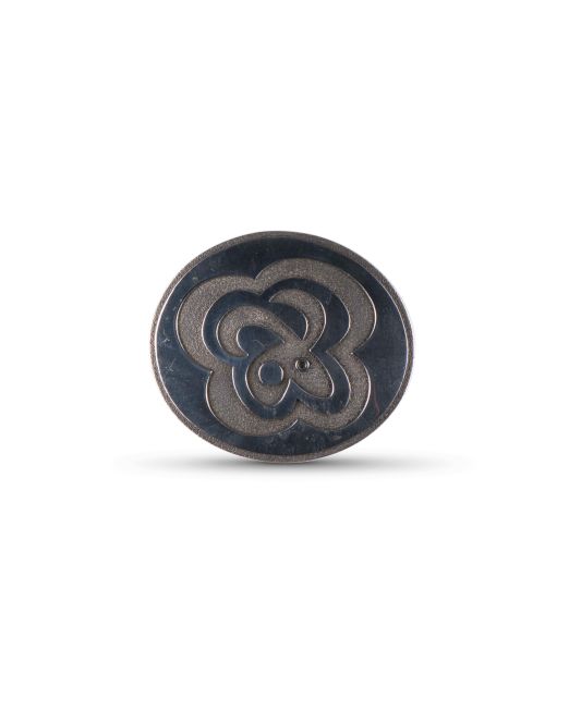 Norbert Peshlakai Sterling Silver Ram Pin