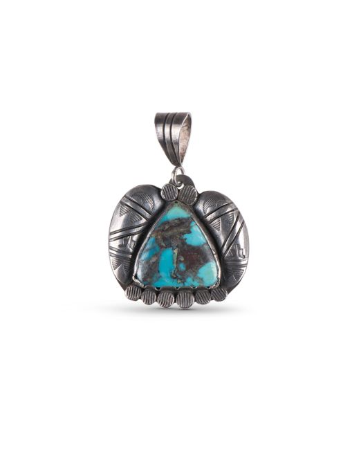 Ralph Tawangyaouma Turquoise Pendant