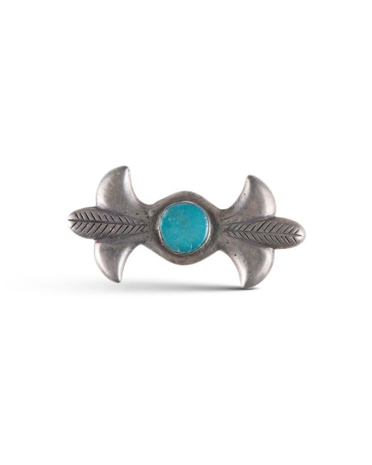 Vintage Navajo Pin with Turquoise