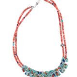JanaLee Reano Mosaic Inlay Reversible Statement Necklace