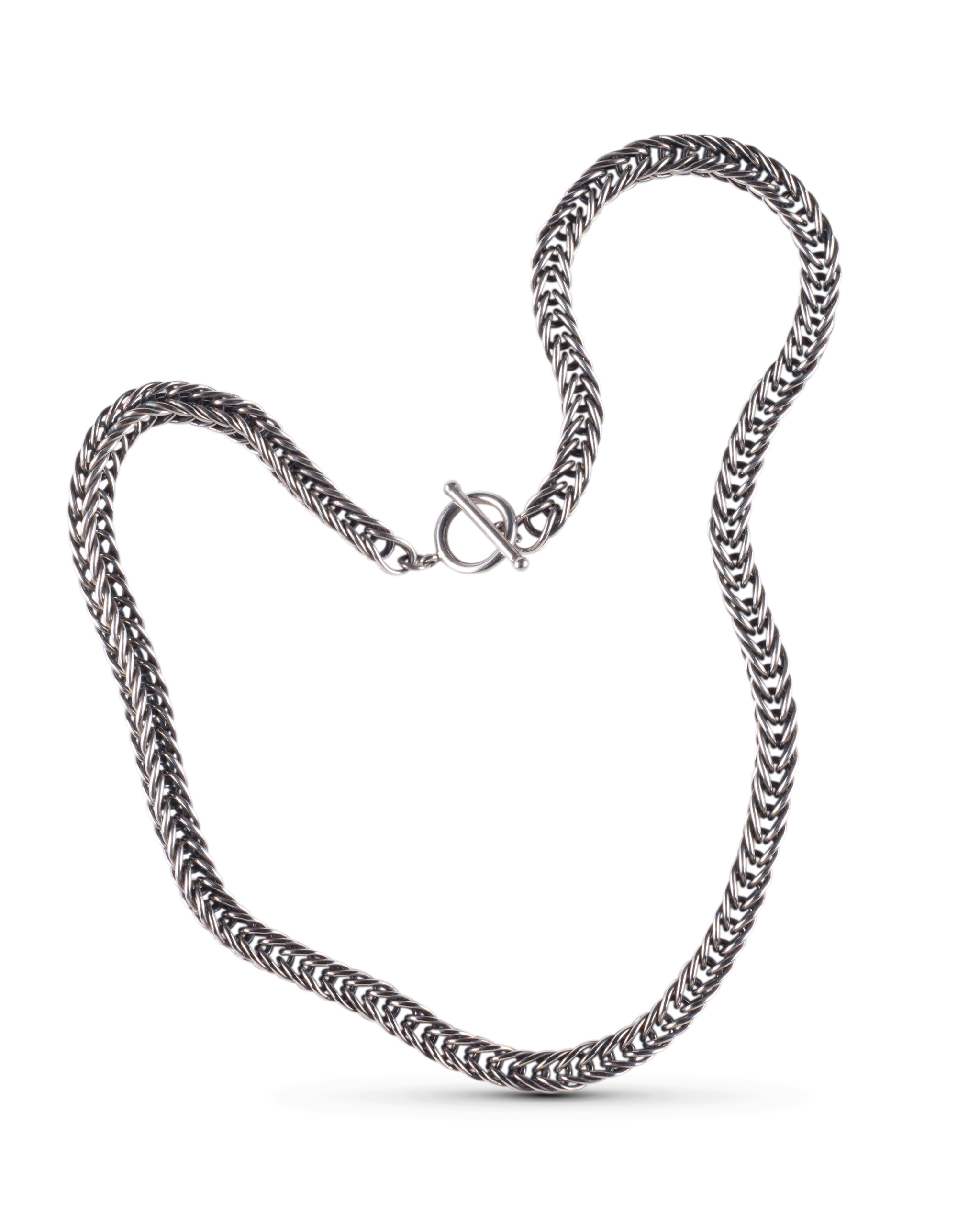 Steve Arviso Sterling Silver Money Chain - Four Winds Gallery