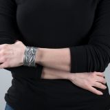Vintage Navajo Guild Sterling Silver Cuff