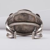 Vintage Navajo Petrified Wood Cuff