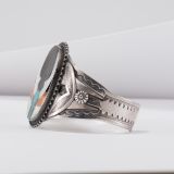 Vintage Zuni Multi Stone Inlay Cuff