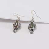 Stanley Parker Turquoise and Sterling Silver Earrings