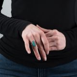 Lorenzo Tafoya Turquoise Ring