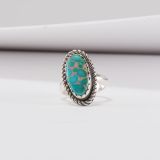 Lorenzo Tafoya Turquoise Ring