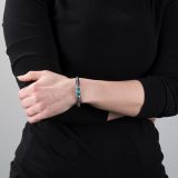 Fritson Toledo Cuff with Turquoise Terminals