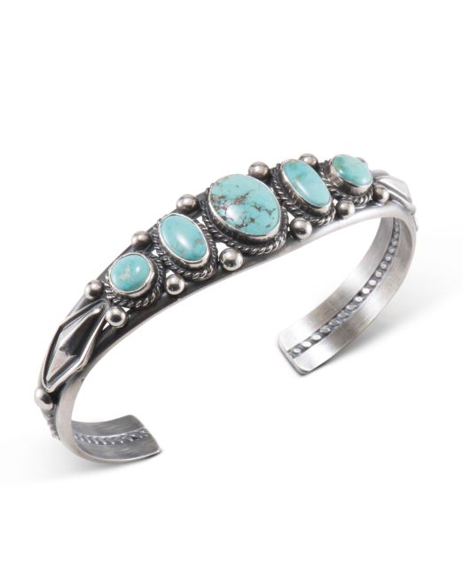 Fritson Toledo Five Stone Turquoise Cuff