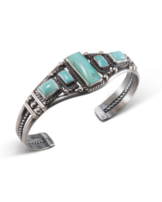 Fritson Toledo Five Stone Turquoise Cuff