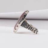 Jared Chavez Botswana Agate and Structured Series Ring