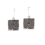 Jennifer Curtis Stamped Dangle Earrings