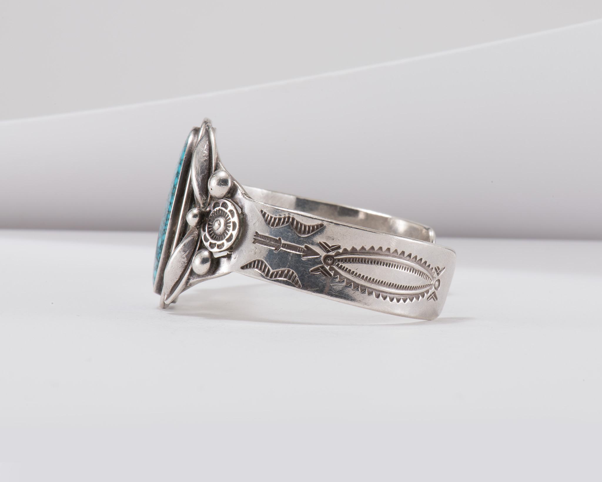 Morris Robinson Turquoise Cuff - Four Winds Gallery
