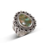 Perry Shorty Royston Turquoise Ring