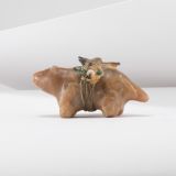 Leekya Deyuse Wolf Fetish Carving