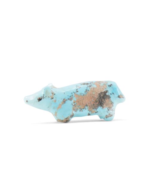Sarah Leekya Turquoise Animal Fetish Carving