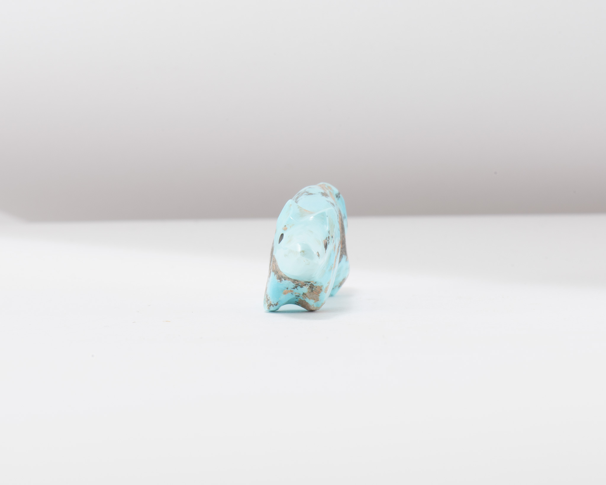 Sarah Leekya Turquoise Animal Fetish Carving