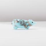 Sarah Leekya Turquoise Animal Fetish Carving