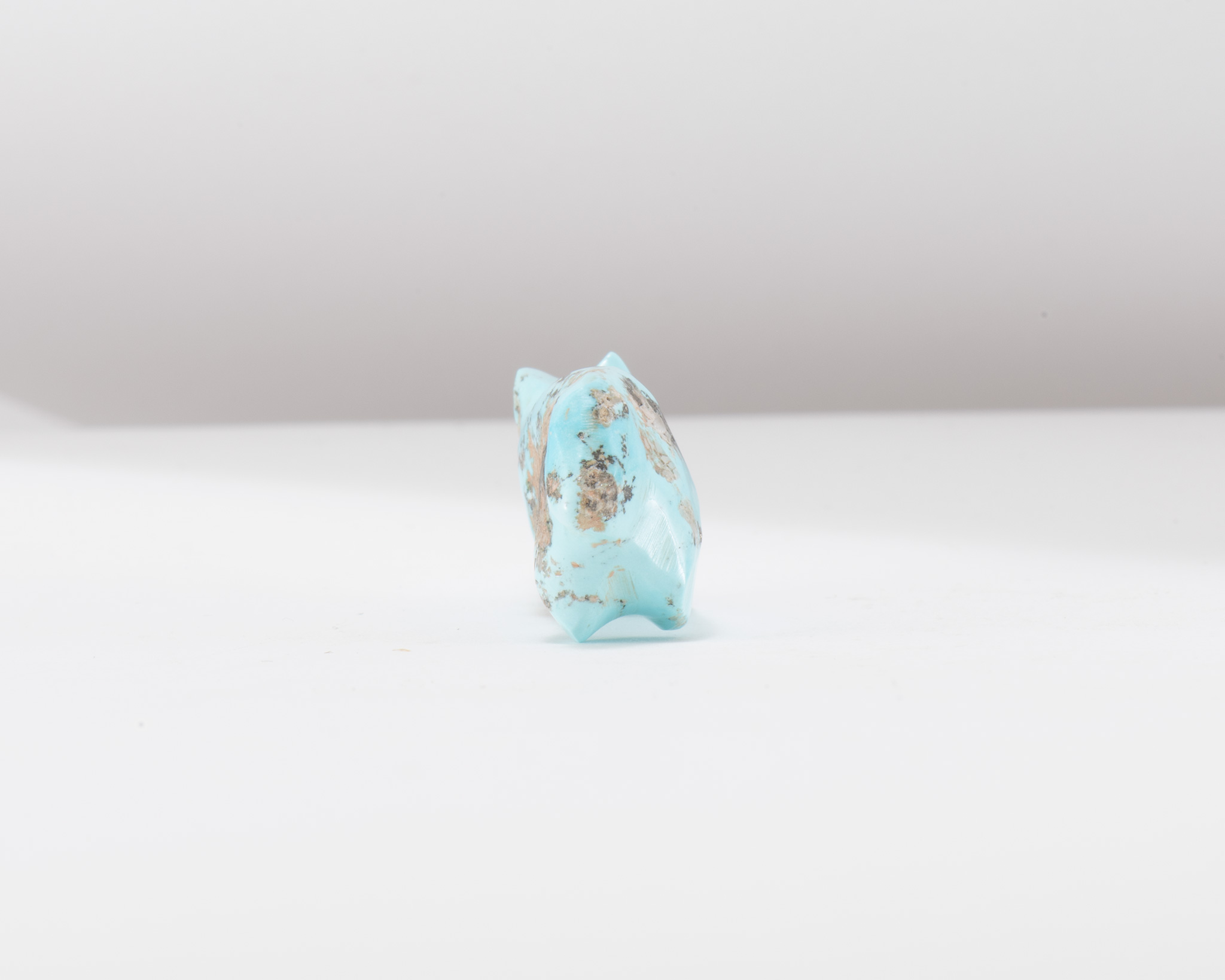 Sarah Leekya Turquoise Animal Fetish Carving