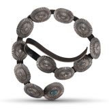 Harry H Begay Concho Belt