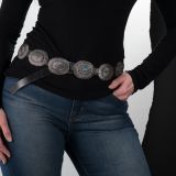 Harry H Begay Concho Belt