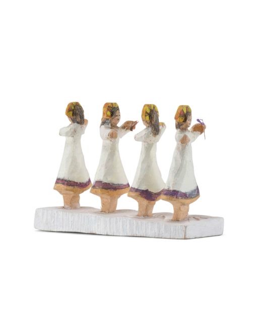 Jorge Lovato "Nuestra Señora de Los Delores" Miniature Wood Carving
