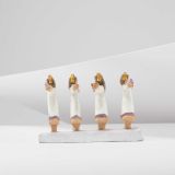 Jorge Lovato “Nuestra Señora de Los Delores” Miniature Wood Carving