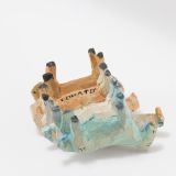 Jorge Lovato Four Horses Miniature Wood Carving