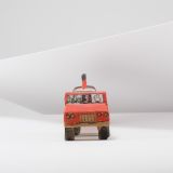 Jorge Lovato Titanic Truck Miniature Wood Carving