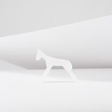 Jorge Lovato Horse Miniature Alabaster Carving
