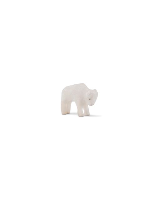 Jorge Lovato Buffalo Miniature Alabastar Carving