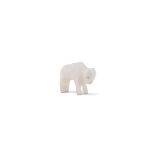 Jorge Lovato Buffalo Miniature Alabastar Carving