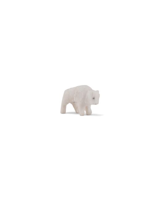 Jorge Lovato Buffalo Miniature Alabastar Carving