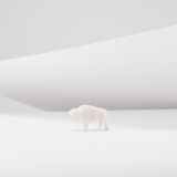 Jorge Lovato Buffalo Miniature Alabastar Carving