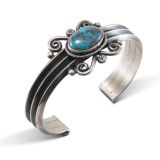 Steve Arviso Turquoise Cuff