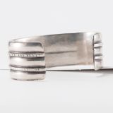 Vintage Navajo Wide Silver Cuff