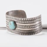 Vintage Navajo #8 Turquoise Cuff
