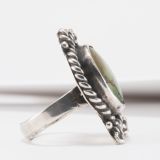 Vintage Navajo Turquoise and Twisted Wire Ring