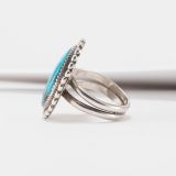 George Begay Turquoise Ring