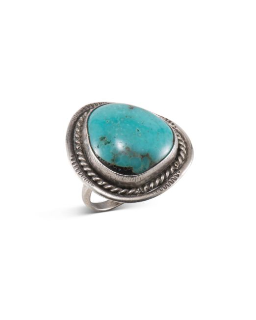 Turquoise and Silver Ring