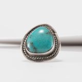 Turquoise and Silver Ring