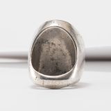 Turquoise Inlay Statement Ring
