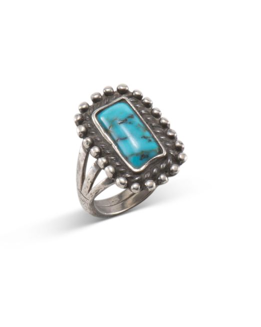 Vintage Navajo Turquoise Ring