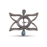 Vintage Navajo Sandcast Belt Buckle Circa 1920s