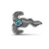 Carol Krena Cast Belt Buckle with Bisbee Turquoise