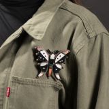 Vintage Zuni Inlay Butterfly Pin