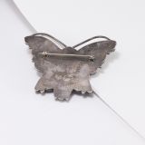 Vintage Zuni Inlay Butterfly Pin