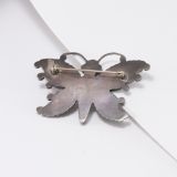 Vintage Zuni Inlay Butterfly Pin