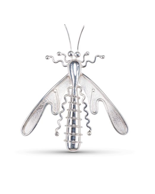 Carol Krena Sterling Silver Bug Pin
