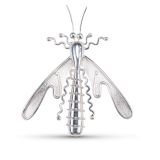 Carol Krena Sterling Silver Bug Pin